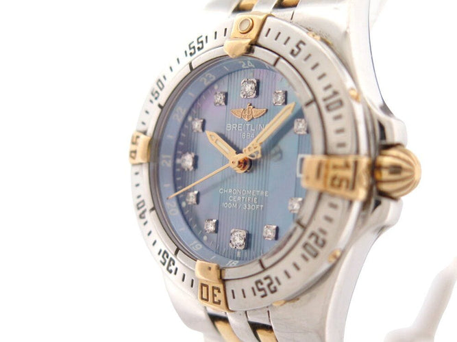 Montre montre BREITLING starliner b71340 30 mm quartz or acier 58 Facettes 267719