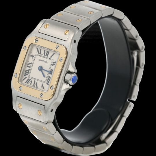 Cartier Montre Santos De Cartier Galbee Pm