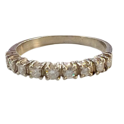 Bague 55 Bague cinquillo au design contemporain en or et diamants 58 Facettes Q486