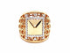 Bague 54 Bague Or rose Diamant 58 Facettes 578648RV