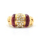 Bague Bague Bulgari Gancio en or jaune avec diamants 58 Facettes 14549