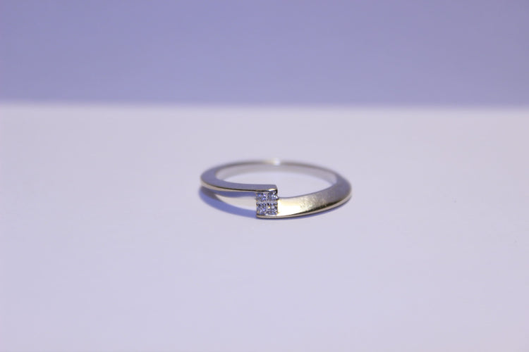 Bague Solitaire Diamants