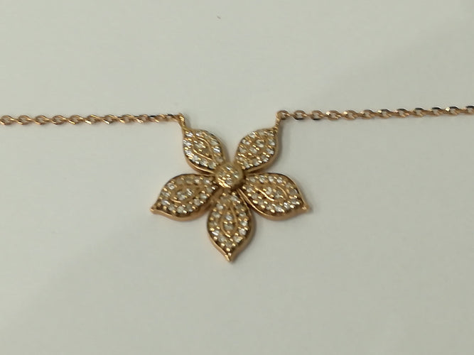 Collier Collier CASANERA Or et Diamants 58 Facettes