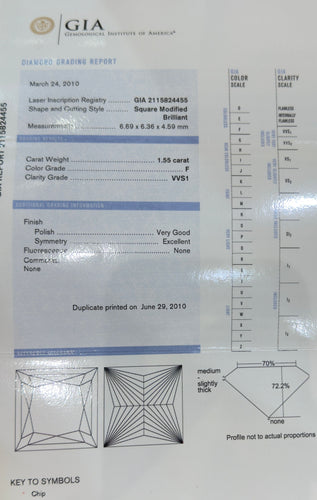 Bague en or blanc 18 carats ornée de diamants