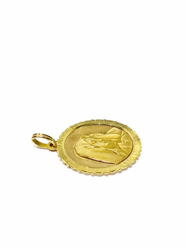 Emile Dropsy - Médaille Vierge or jaune