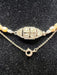 Necklace Necklace 77 Fine Falling Pearls Art Deco 58 Facettes