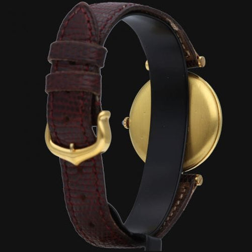 Montre Cartier Montre Must De Cartier Vermeil 58 Facettes MT44365