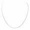 Collier Collier Maille cheval Or blanc 58 Facettes 3332356CN