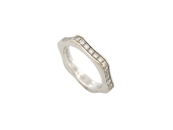 Bague 53 bague MONTBLANC 4810 small mb102493 53 diamants 0.64ct & or blanc 18k 58 Facettes 266404