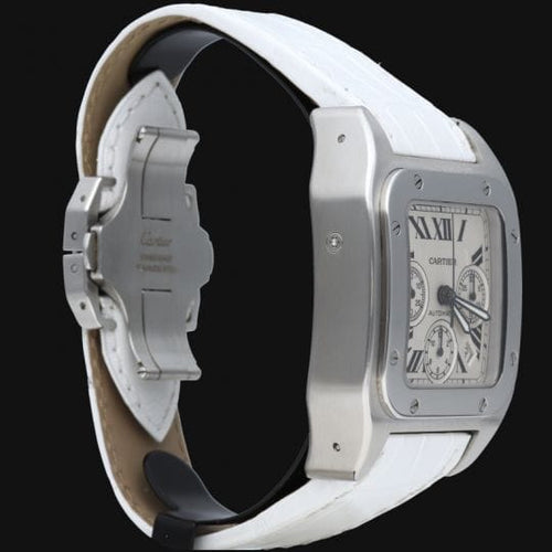 Montre Cartier Montre Santos 100 Xl Chronograph 58 Facettes MT44201