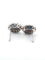 Boucles d'oreilles Boucles d'oreilles en or blanc 18 carats, ornées de saphirs et de diamants, collection 2021 P 58 Facettes