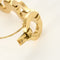 Bracelet Elegant Bracelet en or jaune à maille géométrique 58 Facettes MEL0036