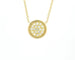 Collier Collier en or jaune serti de diamants de 0,57 ct 58 Facettes 13068