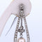 Boucles d'oreilles Orecchini Decò - Boucles d’oreilles perles akoya et diamants en or blanc 18 kt 58 Facettes OR106