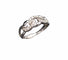 Bague 55.5 Bague Gourmette Diamants et Or Blanc 58 Facettes C73-04