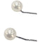 Boucles d'oreilles Damiani - Boucles d’oreilles perles de culture noires et blanches en or blanc 18k 58 Facettes E15