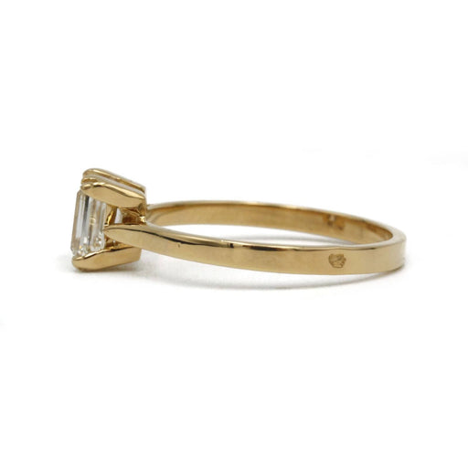 52 Solitaire Gold and Diamond Ring 58 Facettes 240121R
