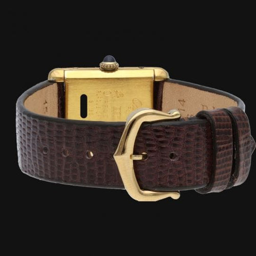 Montre Cartier Montre Tank Vermeil 58 Facettes MT43327