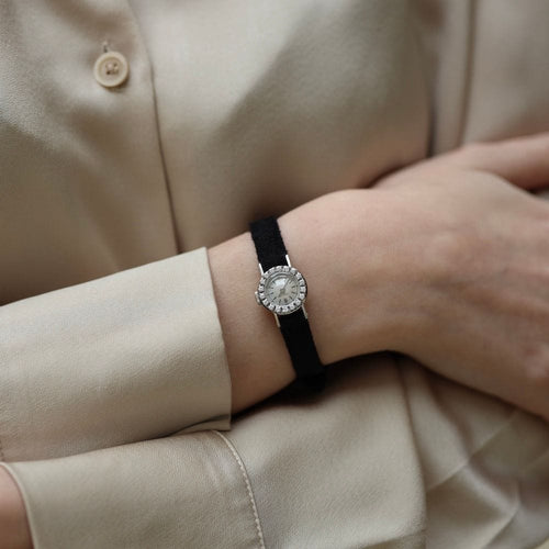 Montre PATEK PHILIPPE - Montre Dame or gris diamants – 1960's 58 Facettes