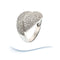 Bague 63.5 Bague or blanc, diamants total 2 carats 58 Facettes AA 1701