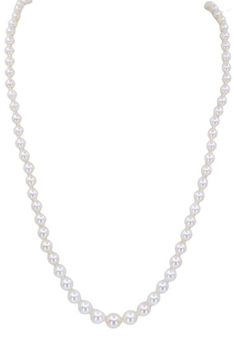 Collier COLLIER DE PERLES EN CHUTE 58 Facettes 082361