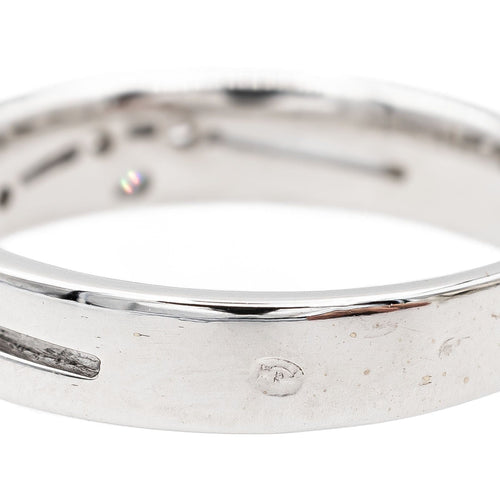 Bague 50.5 Bague Alliance Or blanc Diamant 58 Facettes 3157393CN