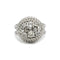 Bague platine diamants 58 Facettes 240361R