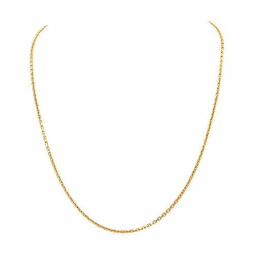 Collier Collier Maille forçat Or jaune 58 Facettes 4719573CN