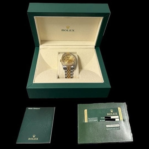 Montre Rolex Montre Date Just 36 58 Facettes MT44937