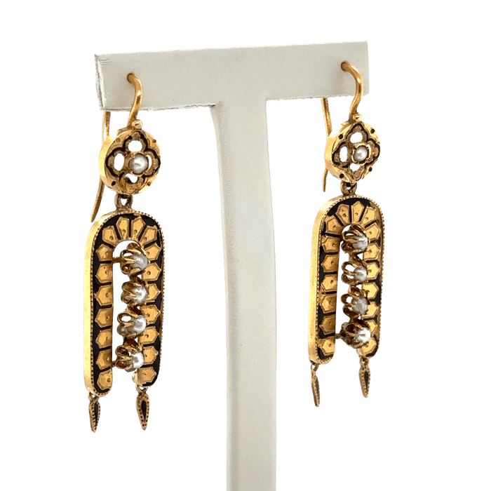 Boucles d'oreilles Boucles d'oreilles avec perles de culture 58 Facettes 5098/17