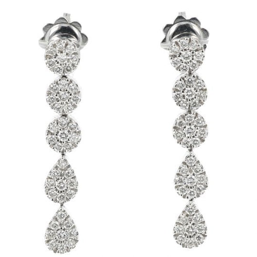 Boucles D'Oreilles Diamants 58 Facettes 4155