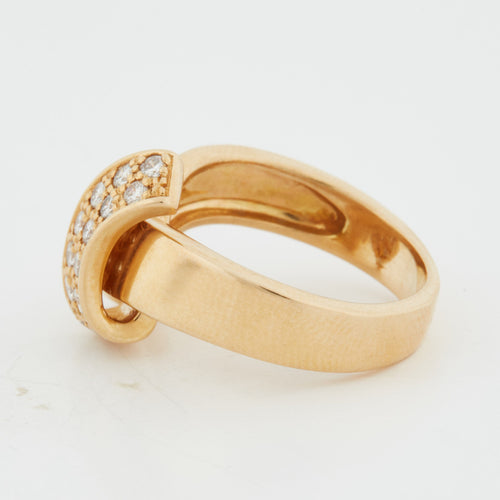 Bague Bague Or Jaune - Diamants 58 Facettes RÉF 6154/12