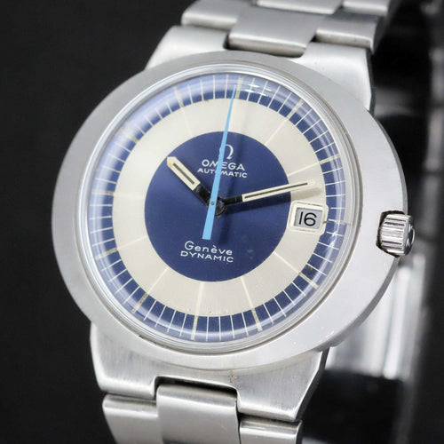 Montre Omega - Montre Genève Dynamic automatique acier, 1969 58 Facettes