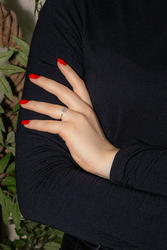 Bague 51 Messika Bague Move Uno Or blanc Diamant 58 Facettes 4993415CN