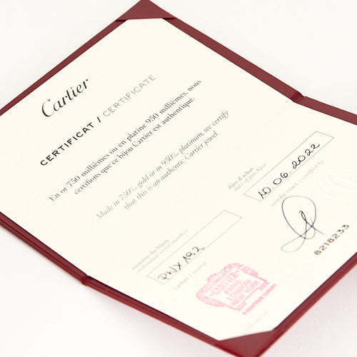 Bague 66 CARTIER - Love - Bague en platine 58 Facettes 58FC2-1