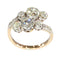 Bague 55 Grandeur impressionnante : bague victorienne Toi et Moi avec diamants de 2,57 ct 58 Facettes 24320-0163