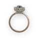 Ring 52 Marguerite Sapphire and Diamond Ring 58 Facettes 330056788