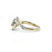 Bague 50 Bague or jaune platine diamants 58 Facettes 210132R-190283R