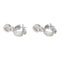 Boucles d'oreilles Chopard Boucles d'oreilles Happy Diamond  Or blanc Diamant 58 Facettes 4410625CN