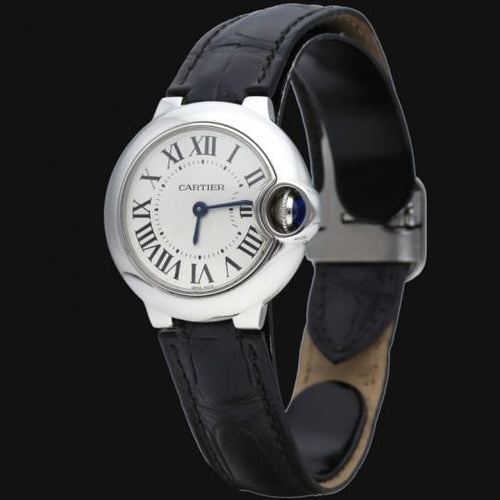 Montre Cartier Montre Ballon Bleu De Cartier 28Mm Quartz 58 Facettes MT43379