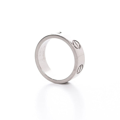 Bague 49 CARTIER - Bague Love Or gris 58 Facettes 96252