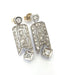 Boucles d'oreilles Boucles d'oreilles en or blanc avec diamants 58 Facettes