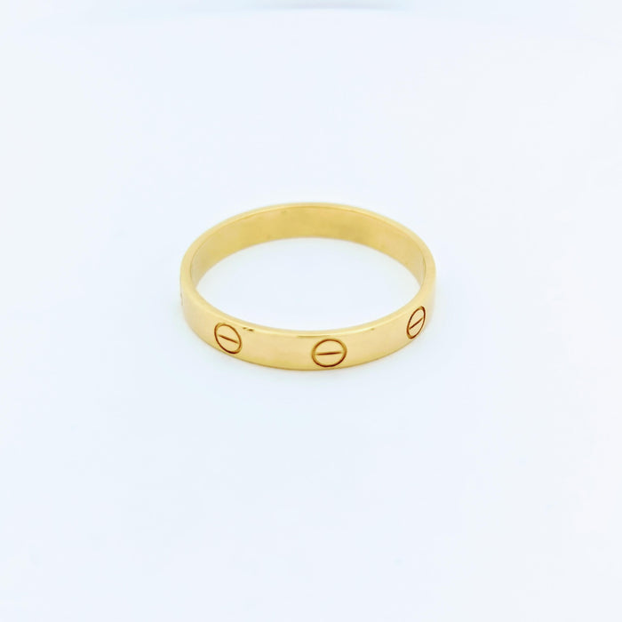 Bague 63 CARTIER - Alliance Love or jaune 58 Facettes 29807