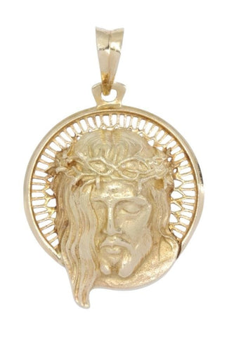 Pendentif Pendentif Christ or jaune 58 Facettes 094321