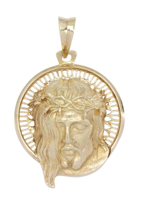 Pendentif Christ or jaune