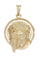 Pendentif Pendentif Christ or jaune 58 Facettes 094321