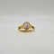 Bague 56 Bague or jaune sertie d'un rubis et diamants 58 Facettes