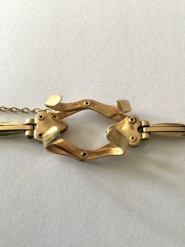 Bracelet Porte montre Gousset Or jaune