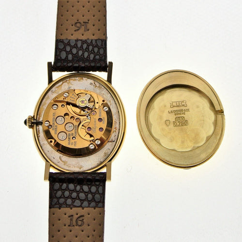 CHOPARD - Montre Baignoire boîtier en or jaune