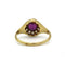 Bague 56 Bague - Or jaune, Diamants & Grenat 58 Facettes 250019SP